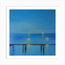 'Sunset Reflection' Art Print