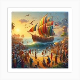 Ship Of Fools Art Print