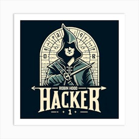 Hacker Art Print