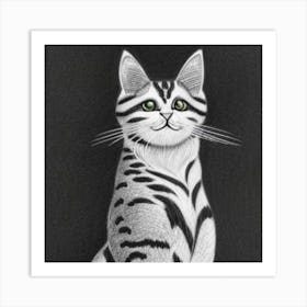 Bengal Cat Art Print