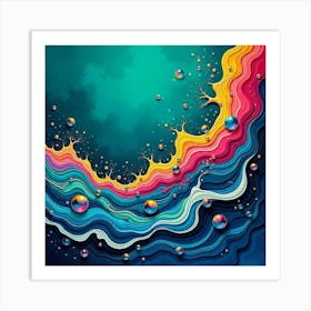 Abstract Painting 32 Art Print