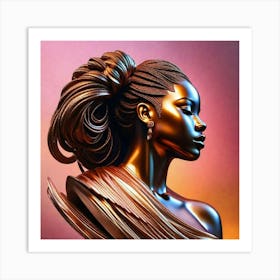 Beauty Of A Woman Art Print