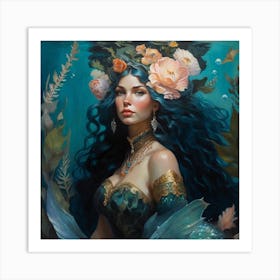 Mermaid 24 Art Print