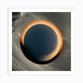 Saturn'S Moon Art Print