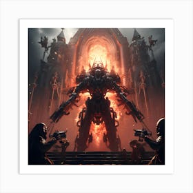 Dwarven Fortress Art Print