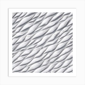 Wavy Pattern 1 Art Print