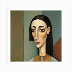 Portrait Of A Woman 2 Art Print