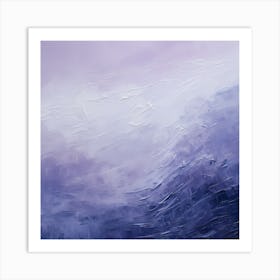 Whispers of the Deep: Acrylic Navy Symphony Art Print