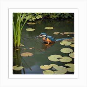 Kingfisher Art Print