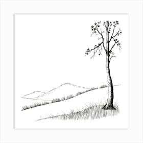 Birch Tree Art Print