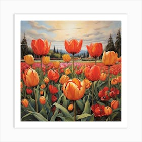 Tulips 1 Art Print