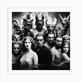 'The Devils' Art Print