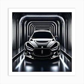 Futuristic Sports Car 35 Art Print
