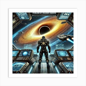 Overlord Of The Event Horizon Art Print