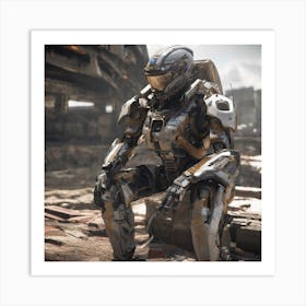 Halo 8 7 Art Print