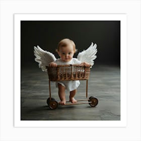 Angel Baby Art Print