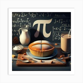 Pi Pie 2 Art Print