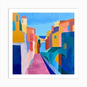 Abstract Travel Collection Italy 1 Art Print