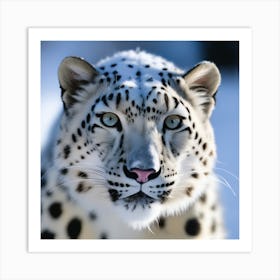 Snow Leopard 14 Art Print