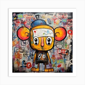 Laz 93 5 Graffiti Express Kids Edition 19 Art Print