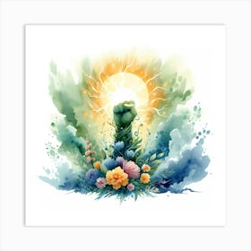 Flower Power Art Print