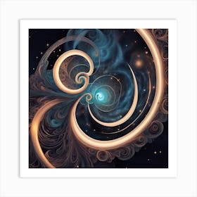 Spiral Galaxy Art Print