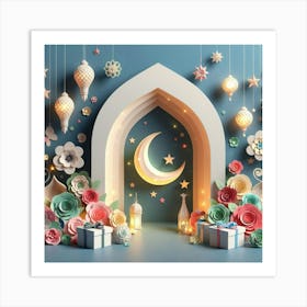 Muslim Holiday 3 Art Print