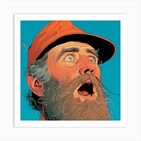 Fisherman Art Print