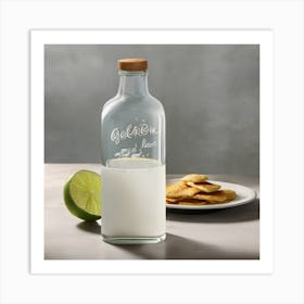 Leche Cuajada Con Limon Póster