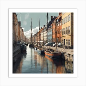 Copenhagen Art Print 1 Art Print