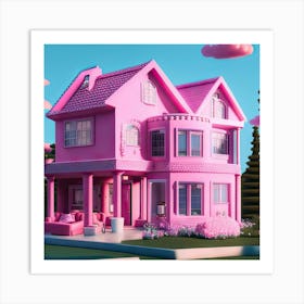 Barbie Dream House (752) Art Print