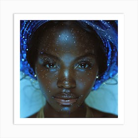 Sexy African Woman Art Print