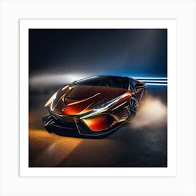 Lamborghini Huracan 1 Art Print