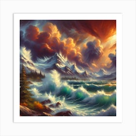 Tempestuous Beauty 6 1 Art Print