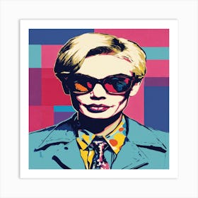 Pop Portrait Of A Woman Art Print