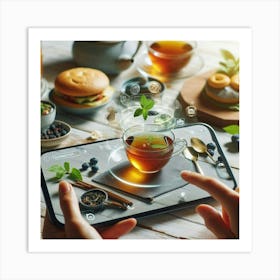 Tea Art 360 Art Print