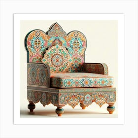 Arabesque Chair Art Print