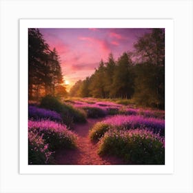 Beautiful Lands Art Print