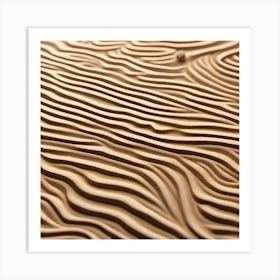 Sand background 1 Art Print