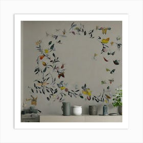 Birds In A Tree Art Print