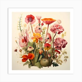 Wildflowers 1 Art Print