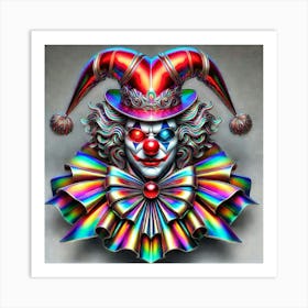 Clown Painting Poster