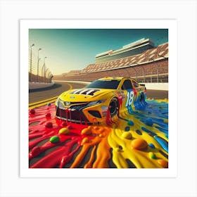 Nascar Nascar Art Print