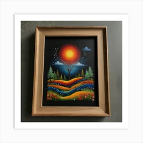 Landscape Painting Art Print