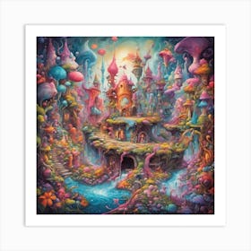 Fairytale Land Art Print