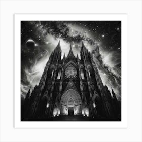 Cathedral Of The Stars 1 Art Print