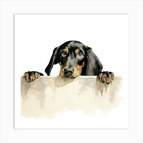 Dachshund 7 Art Print