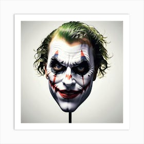 Joker Mask 1 Art Print