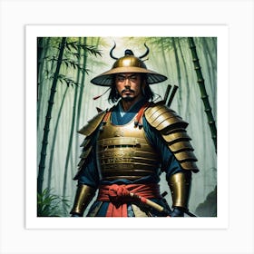 Samurai Warrior 1 Art Print