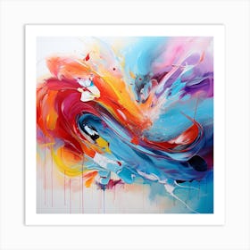 Abstract Painting 56 Art Print